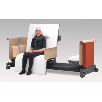Lit médicalisé Rotobed Free avec roues