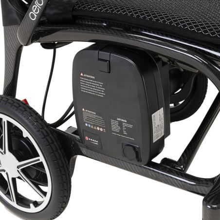 Fauteuil électrique pliable en carbone AeroCarbon batterie