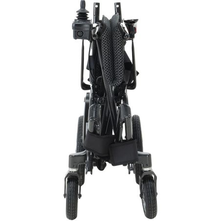 Fauteuil électrique pliable en carbone AeroCarbon plié dos