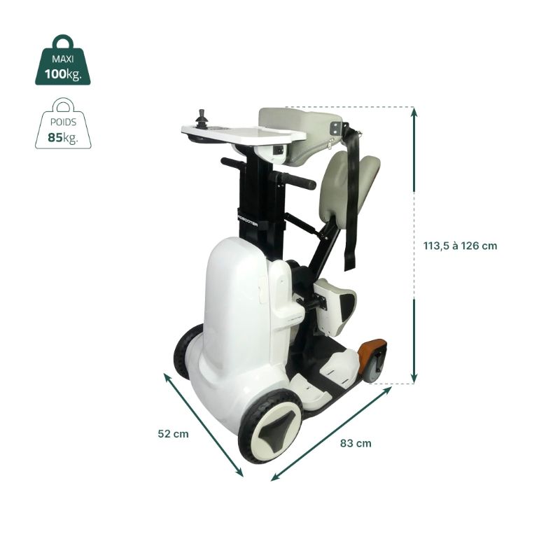 Fauteuil Verticalisateur Robooter XZ-Droid Smart