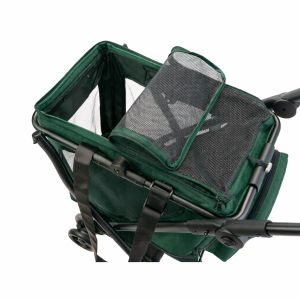 Chariot de course pour animaux Cube P - vue du dessus