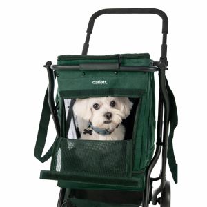 Chariot de course pour animaux Cube P - fenêtre avec chien 2