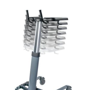 Déambulateur avec appuis antébrachiaux Topro Taurus H hydraulique - Réglage en hauteur